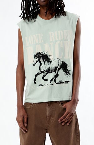 Lone Rider Muscle Tank Top image number 2