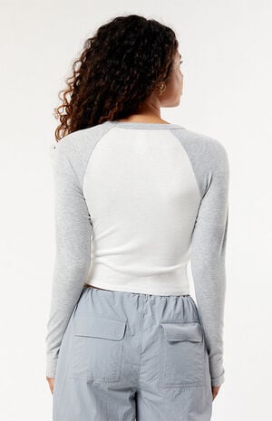 Bar Harbor Raglan Long Sleeve T-Shirt image number 3