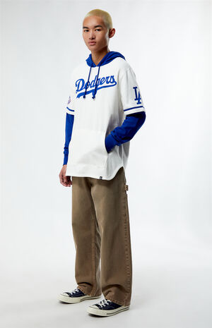 Los Angeles Dodgers Cooperstown Trifecta '47 Shortstop Hoodie image number 4