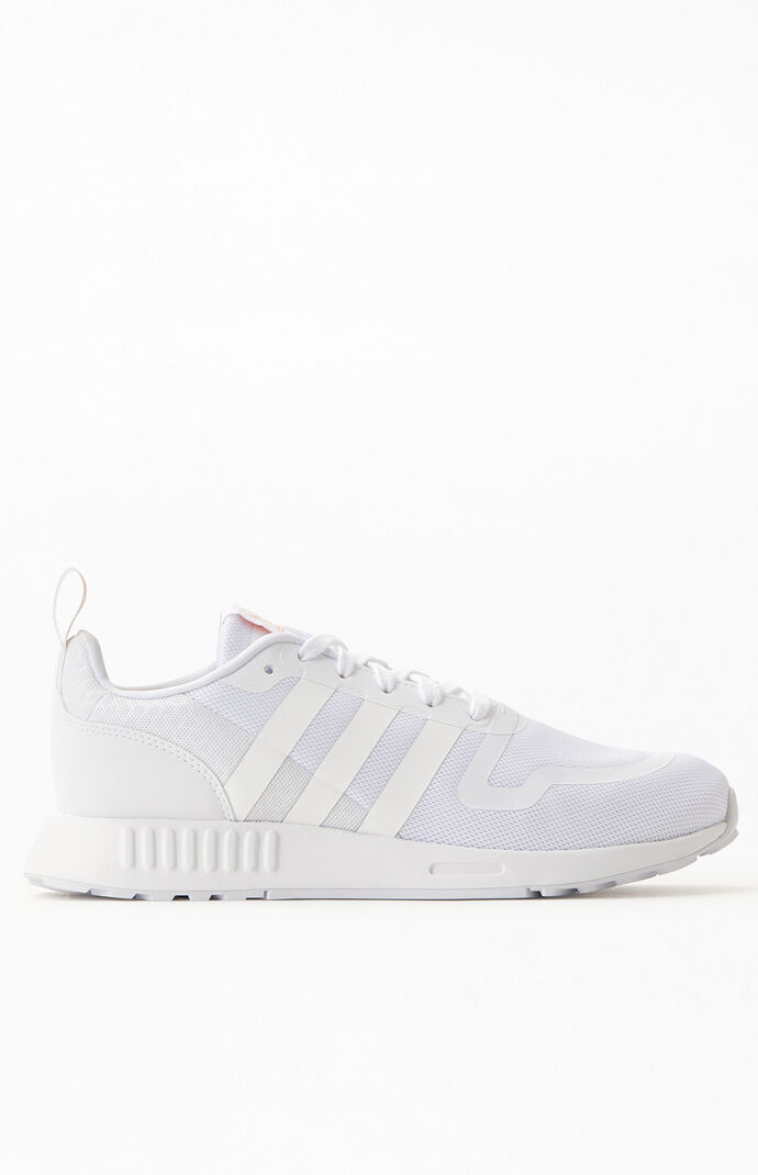 White Smooth Runner Sneakers