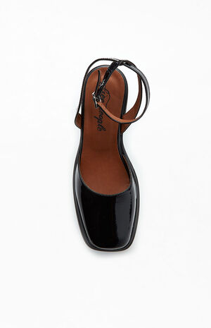 Double Stack Platform Mary Janes Heels image number 5