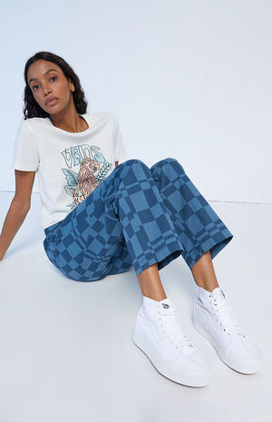 White Sk8-Hi Tapered Stackform Sneakers image number 1