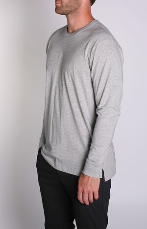 Tan Density Premium Long Sleeve T-Shirt image number 3