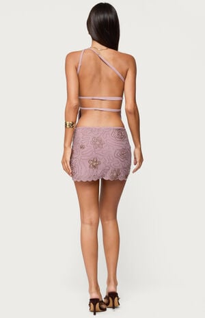 Astrid Beaded Backless One Shoulder Top image number 4