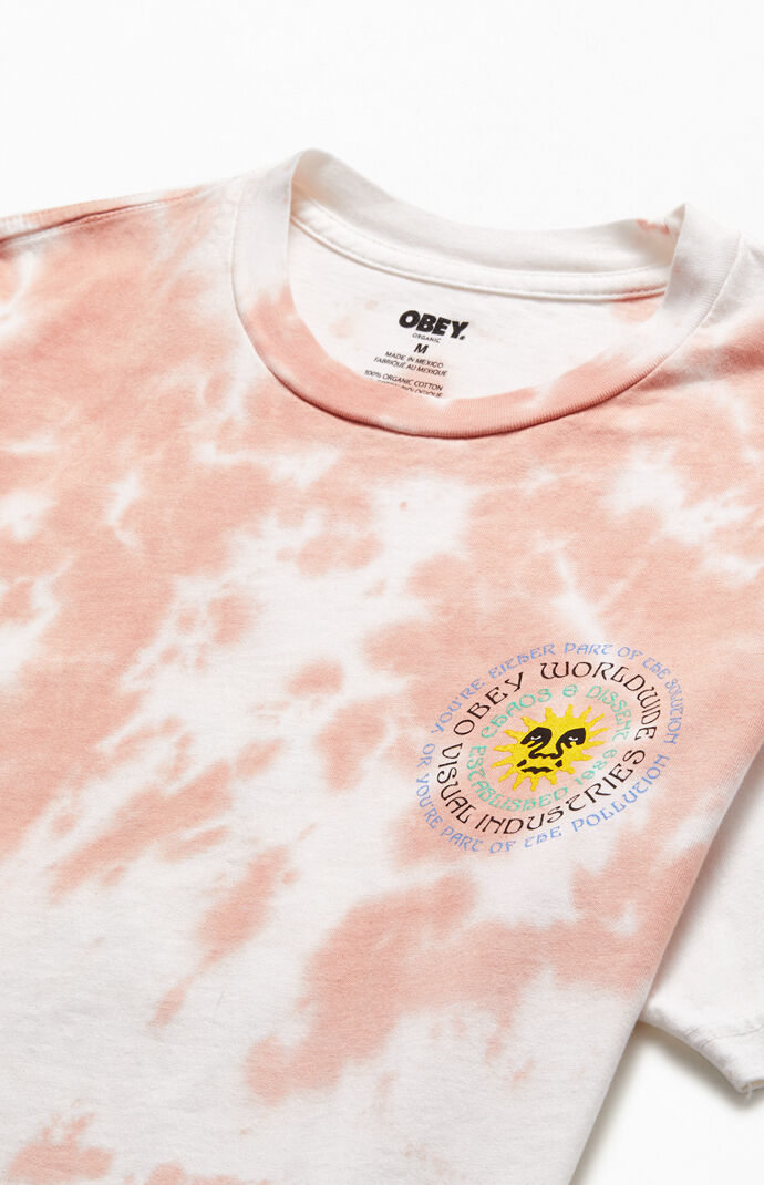 Be Here Now Tie Dyed Organic T-Shirt
