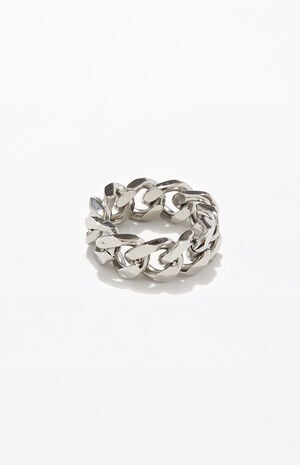 Silver Cuban Ring