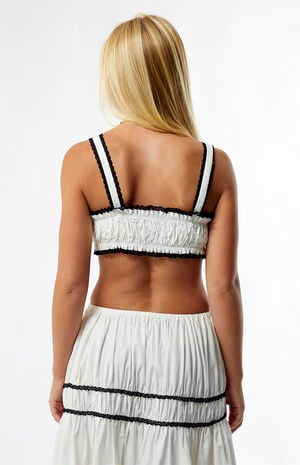Ruched Crop Top image number 4