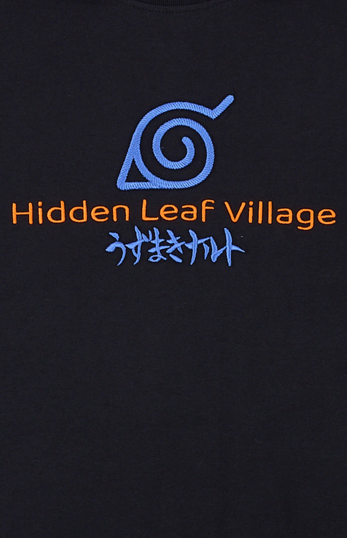 Naruto Shippuden Neon Character Line Art T-Shirt