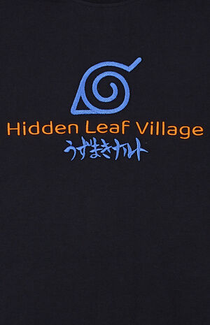 Naruto Shippuden Neon Character Line Art T-Shirt image number 2