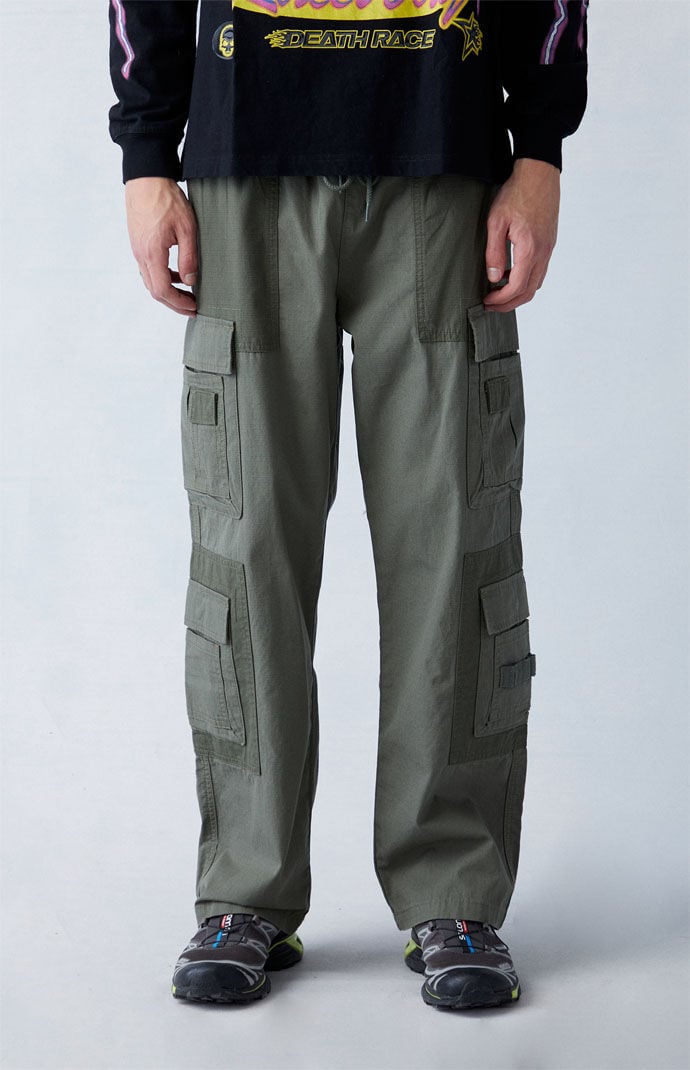 Pacsun olive shop cargo pants
