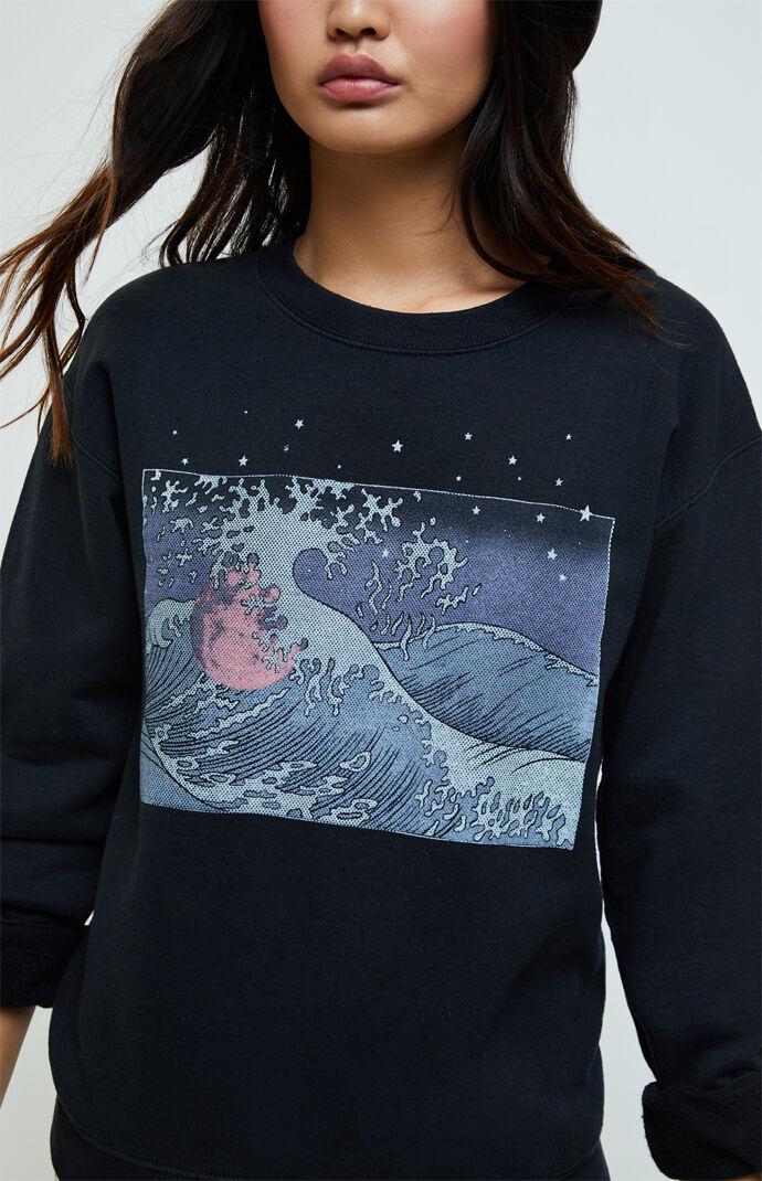 pacsun wave sweatshirt