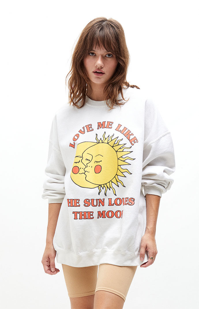 Crew Neck Sweatshirts for Women | PacSun