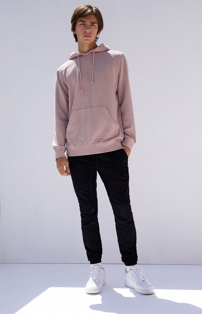 Black Skinny Jogger Pants