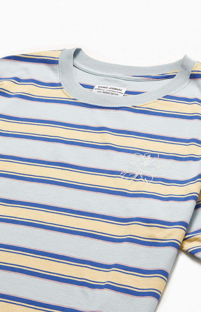 Organic Delmar Deluxe Striped T-Shirt