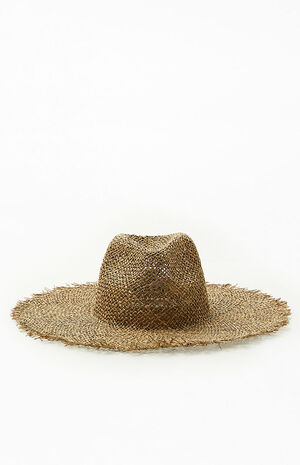 lack of color Sunny Dip Fray Fedora Hat | Pacsun display picture 1