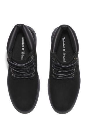 Women's Black Stone Street 6inch Lace-Up Waterproof Boots image number 2