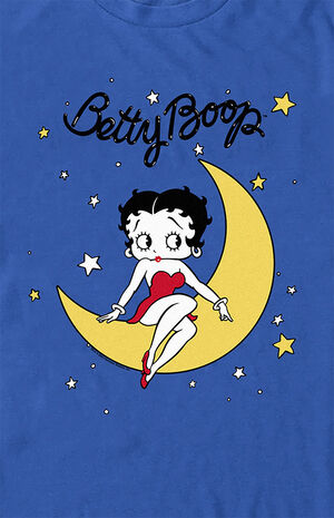 Betty Boop on the Moon T-Shirt image number 2