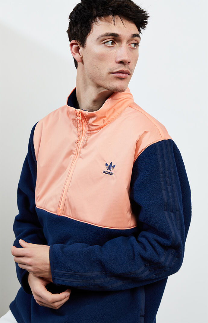 Navy Range Arch Winterized Mock Neck Jacket
