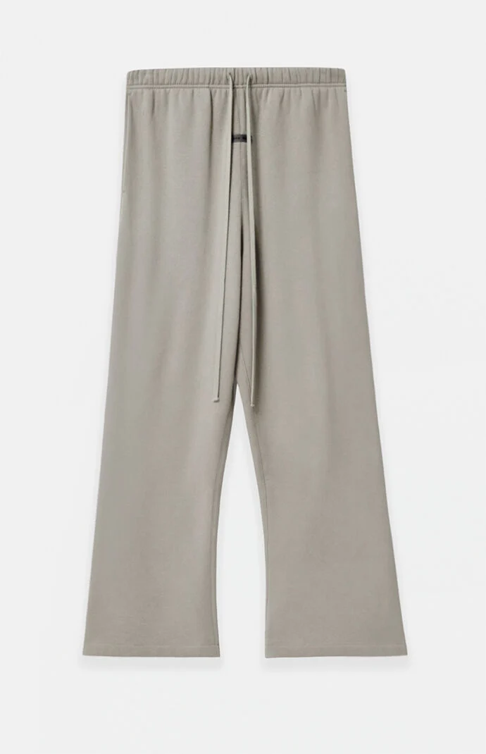 Fear of God Smoke Grey Fleece Flare Sweatpants
