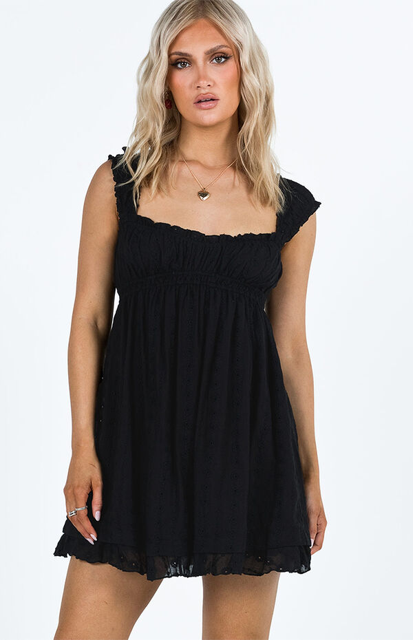 knee length dresses for ladies Carlita Dress – Dress the Population main image 0