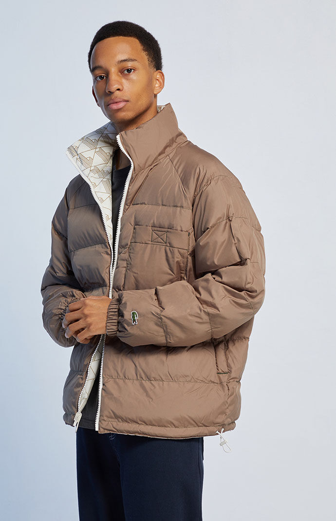 Brandy melville reversible puffer jacket 2025