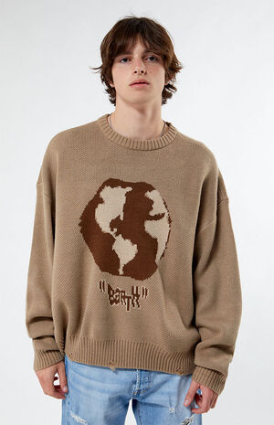 Earth Cropped Sweater image number 1