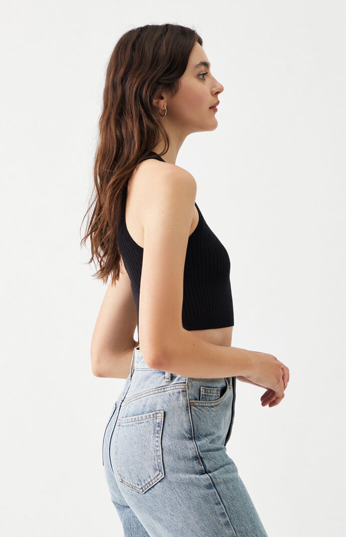 High Up Sweater Tank Top