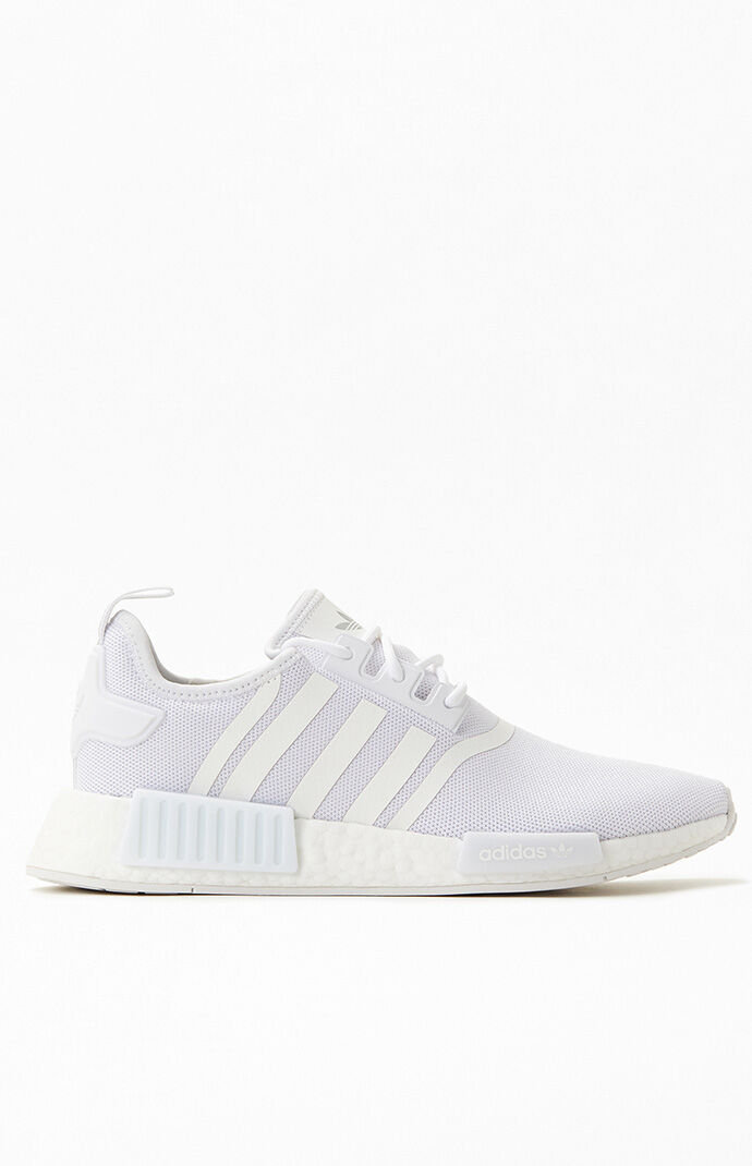 adidas Women s Triple White NMD Sneakers PacSun