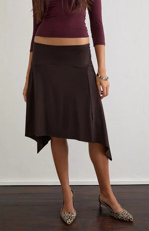 Bilur Waterfall Midi Skirt image number 1