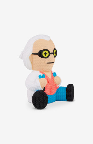 Back to the Future Black Light Dr. Emmett Brown 149 Knit Series Vinyl Figure image number 4