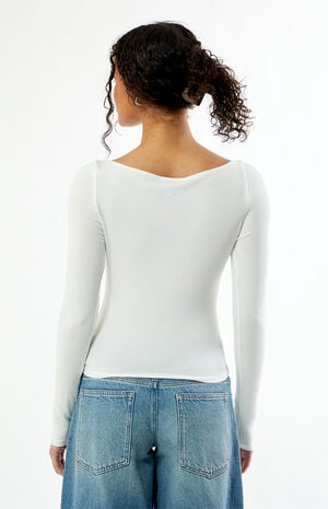 Shaina Long Sleeve Boat Neck Top image number 4