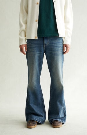 Jordan Baggy Bootcut Jeans Medium Blue Tint image number 1