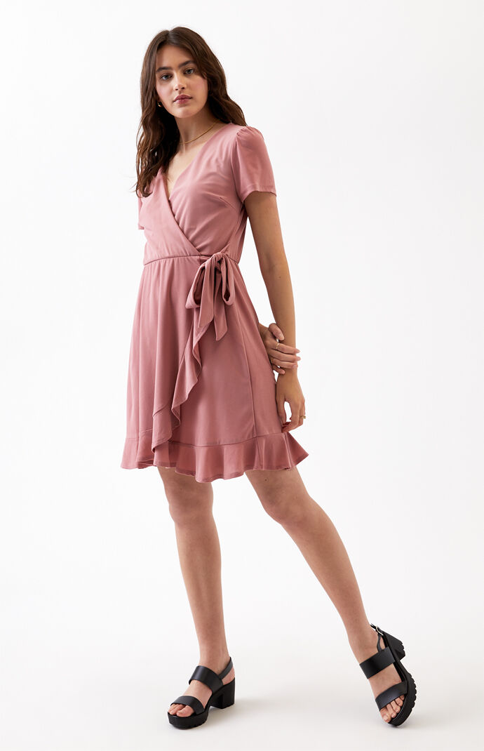 pacsun red dress