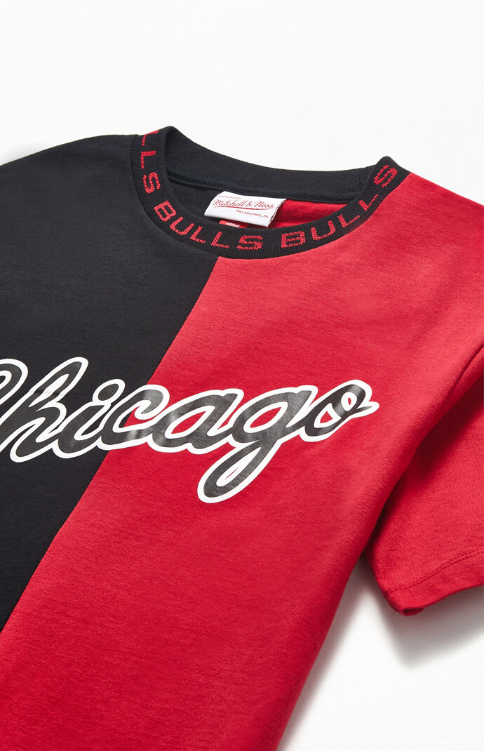 bulls mitchell and ness shirt