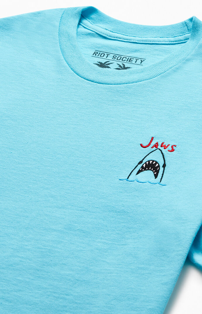 Jaws Doodle Embroidered T-Shirt