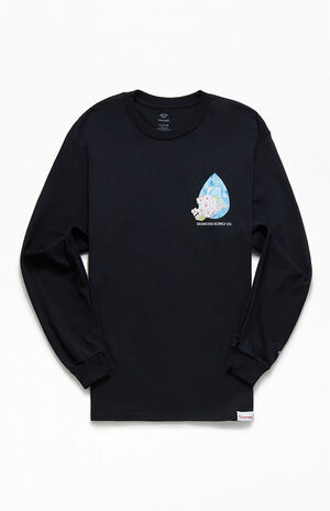 Diamond & Flowers Long Sleeve T-Shirt image number 2
