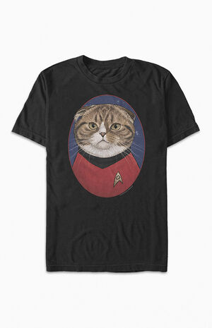 Star Trek Scotty Cat T-Shirt image number 1