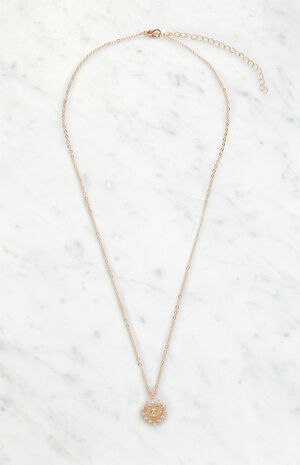 Crystal Heart Necklace image number 3