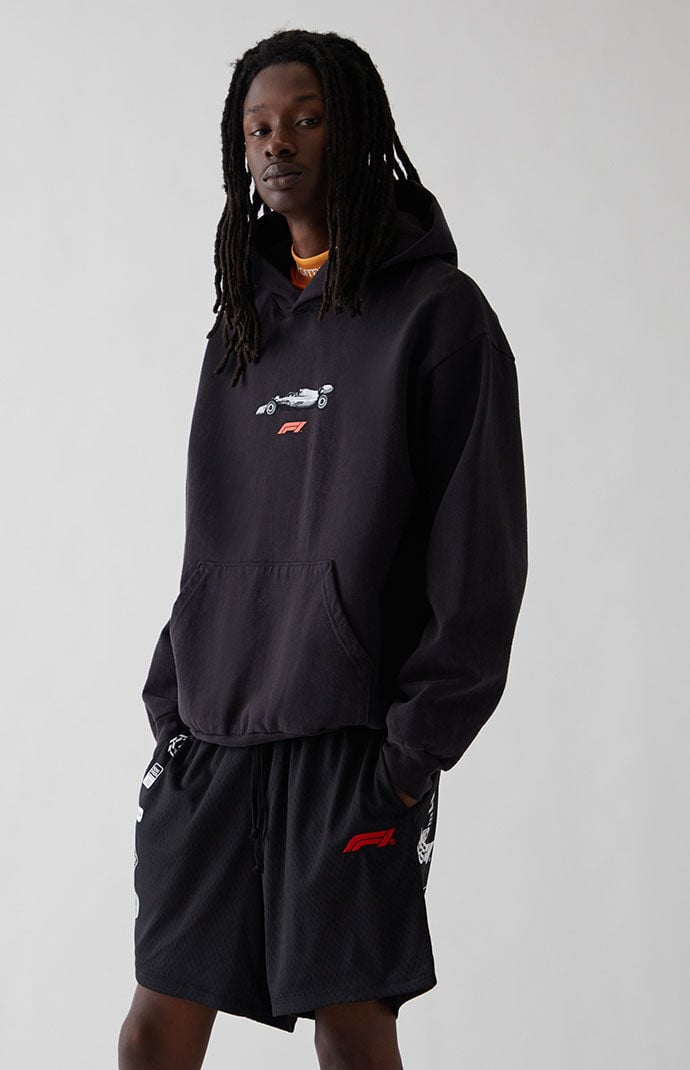 Pacsun black hoodie hot sale