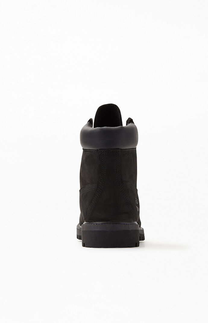Black Premium Waterproof Leather Boots
