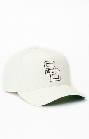 San Diego Padres Chrome 9FORTY Tonal Snapback Hat image number 1