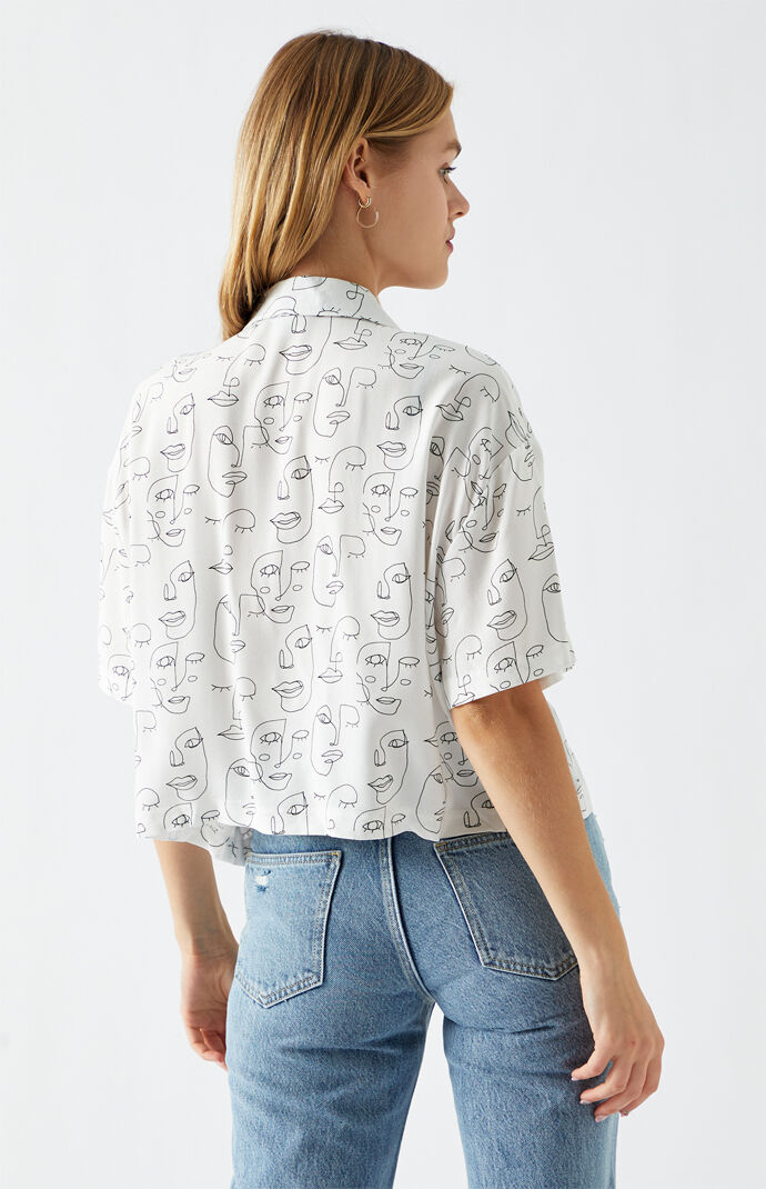 Oversized Boyfriend Button Shirt