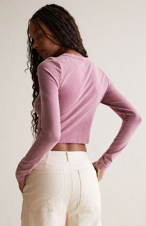 Brenn Long Sleeve Crop Top image number 7