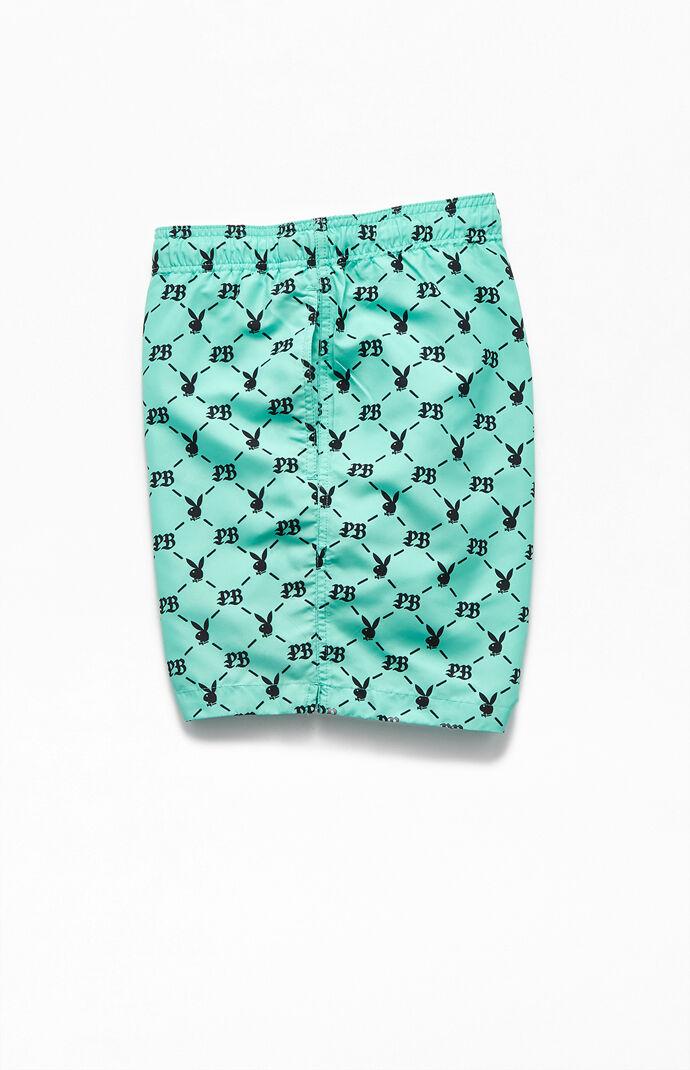 By PacSun Monogram 17" Swim Trunks