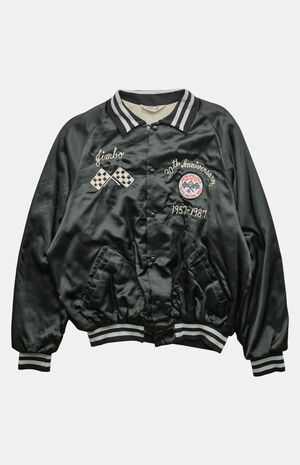 80s Auto Racing Varsity Jacket image number 1