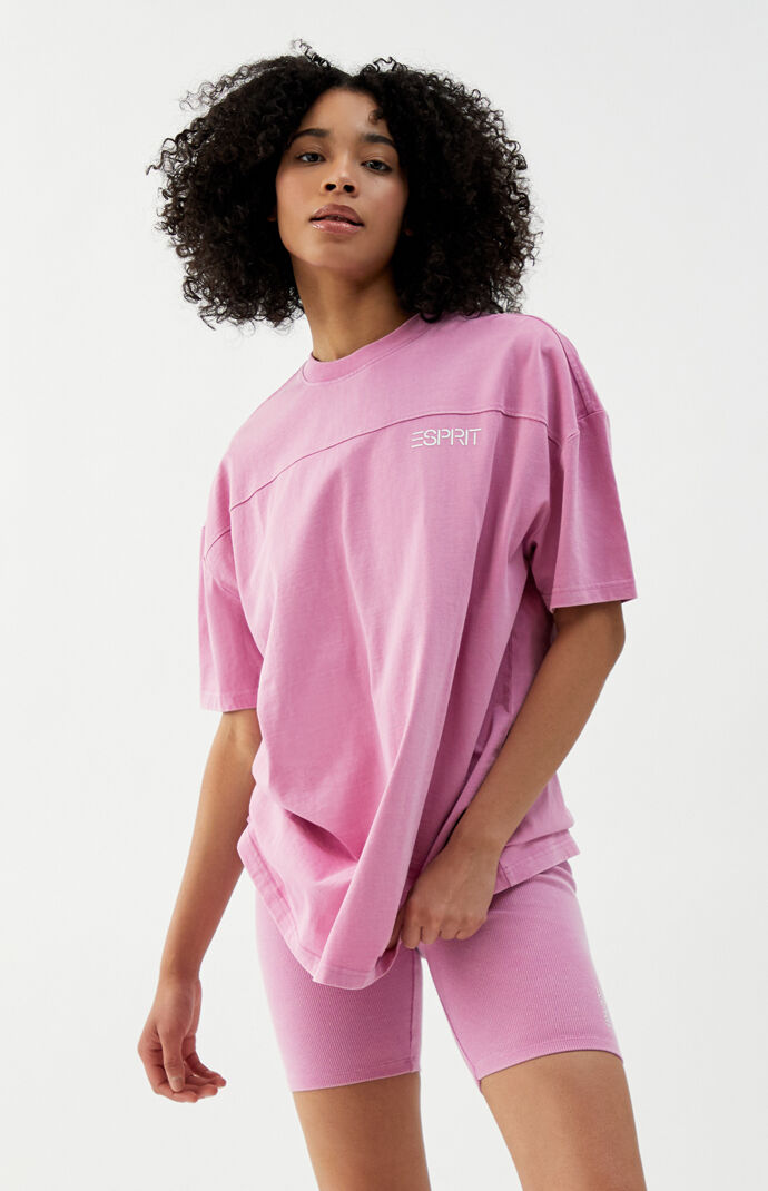 Eco Berry Seamed T-Shirt