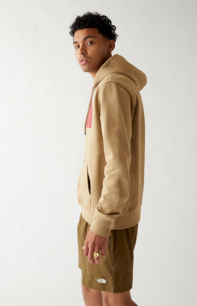 Tan Half Dome Pullover Hoodie