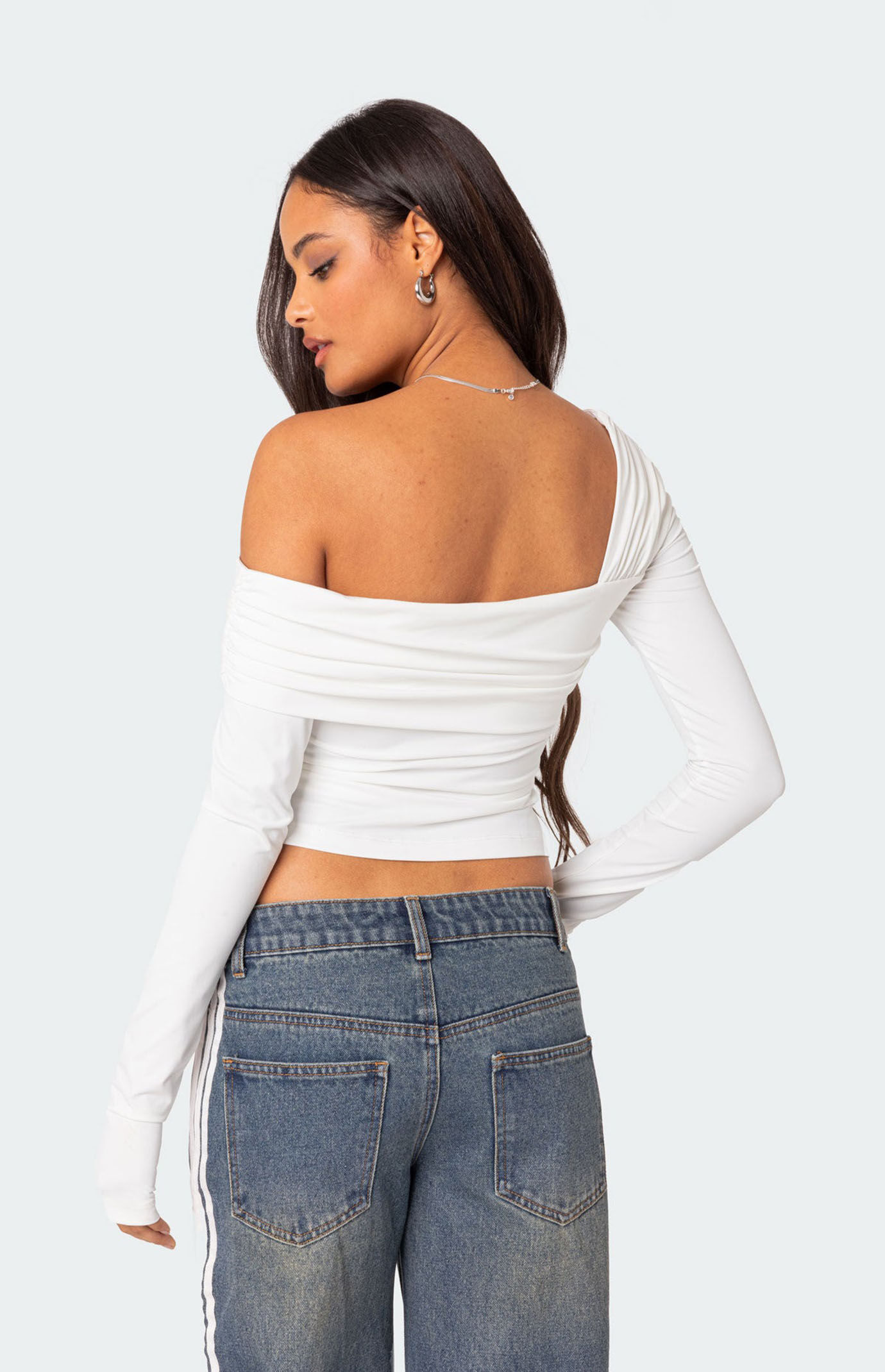 Edikted Asymmetric Fold Over Top