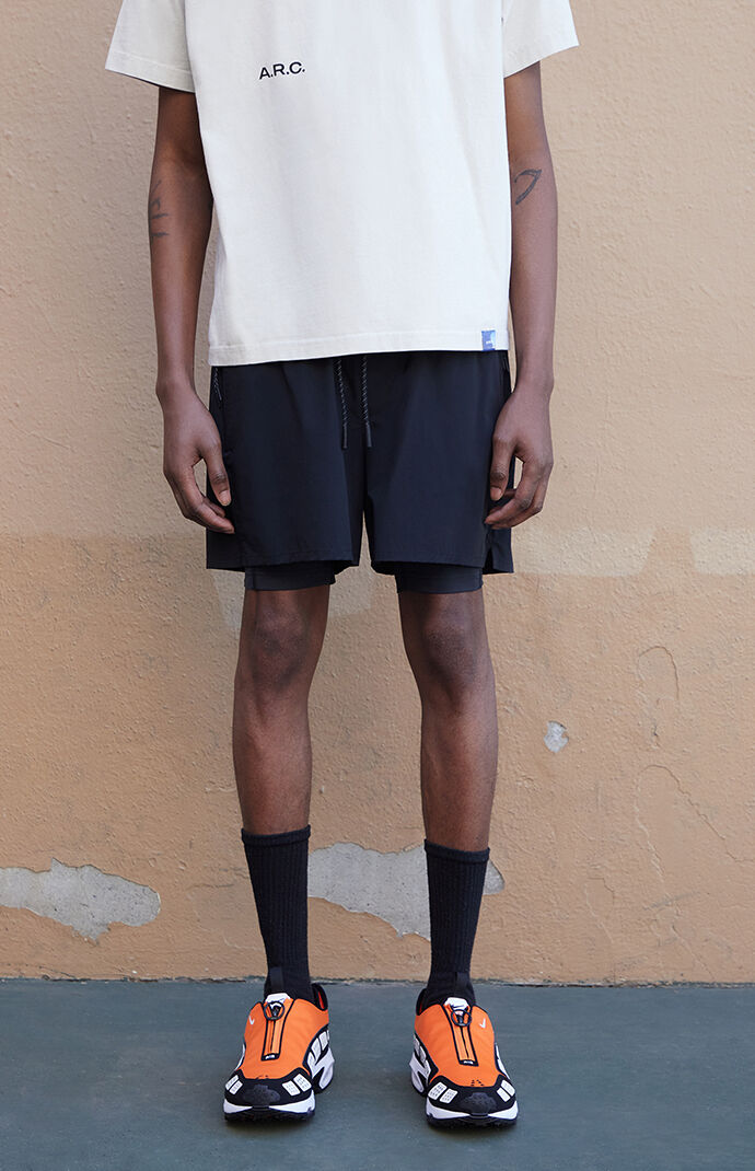 A.R.C. Active Black Running Shorts | PacSun A.R.C. Active Black Running Shorts | PacSun
