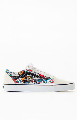 Old Skool Tiger Floral Shoes image number 1